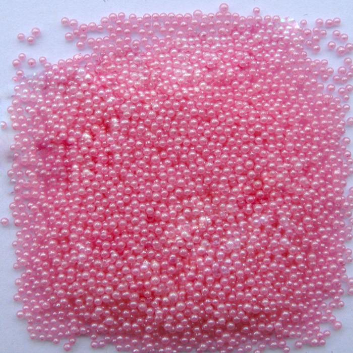 MD034-电镀粉红（韩国胶珠）