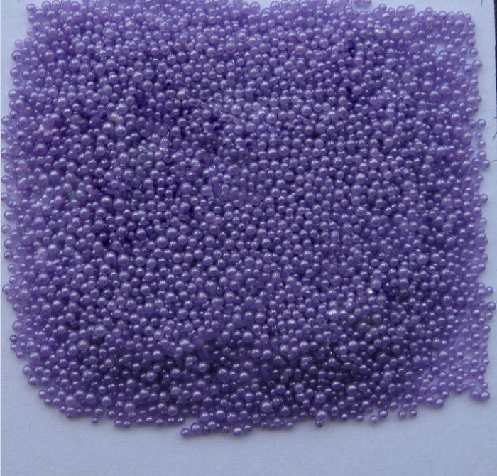 MD038-电镀紫色（韩国胶珠）