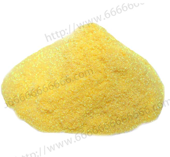 C12幻彩黄1/128金葱粉（高温六角形）