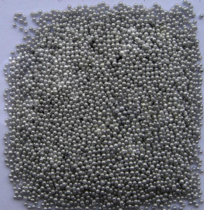 MD041-电镀银珠（韩国胶珠）